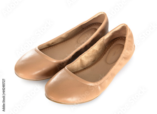 ballet shoes in studio