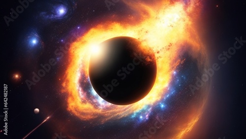 Black Hole and Planetary System