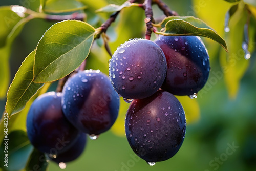 Plum Tree Tranquility: Embracing Organic Charm and Natural Symbolism