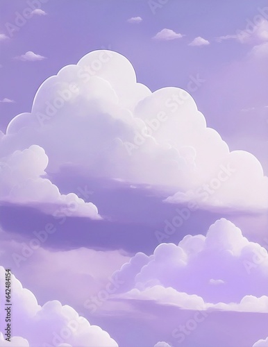 clouds in the sky purple illustration