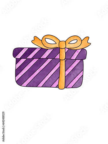 a picture of handmade christmas colour gift 