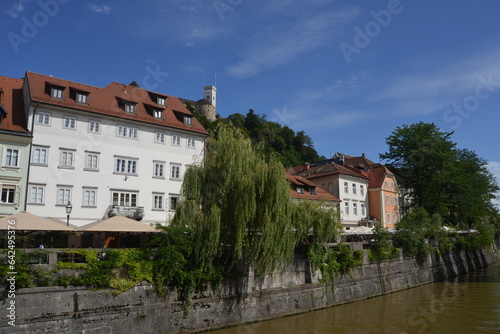 Historical building in Ljubjana, Slovenia