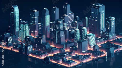 미래 도시 풍경