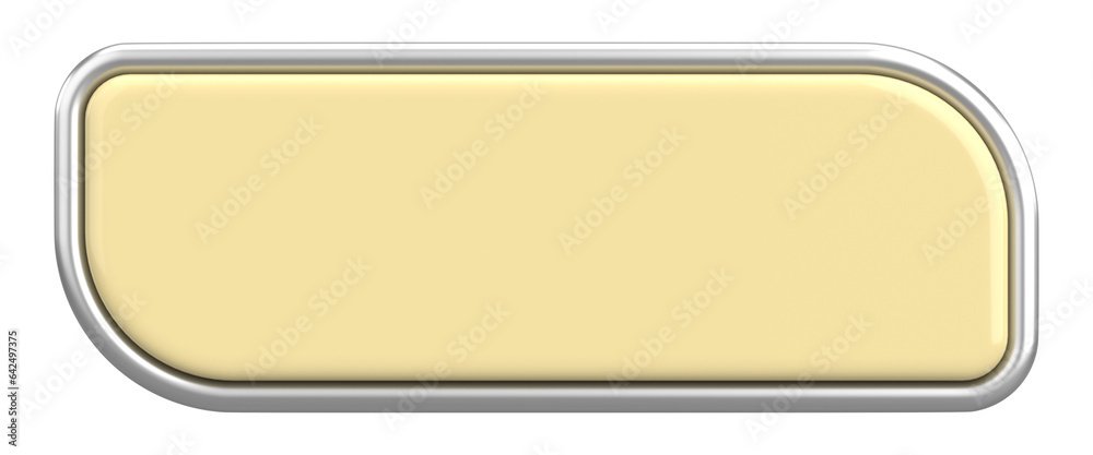 3D button. Empty button. 3D illustration. 3D button. Empty button. 3D illustration.