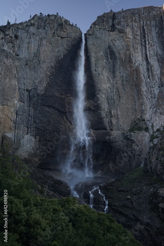 waterfall in the mountains © Samantha