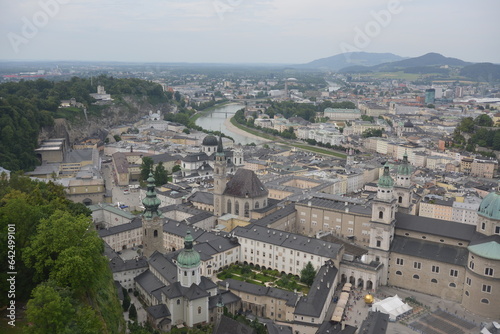 Aerial view of Salzburg, Austria © danieldefotograaf
