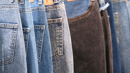 blue jeans in the market