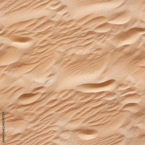 Top view of sand