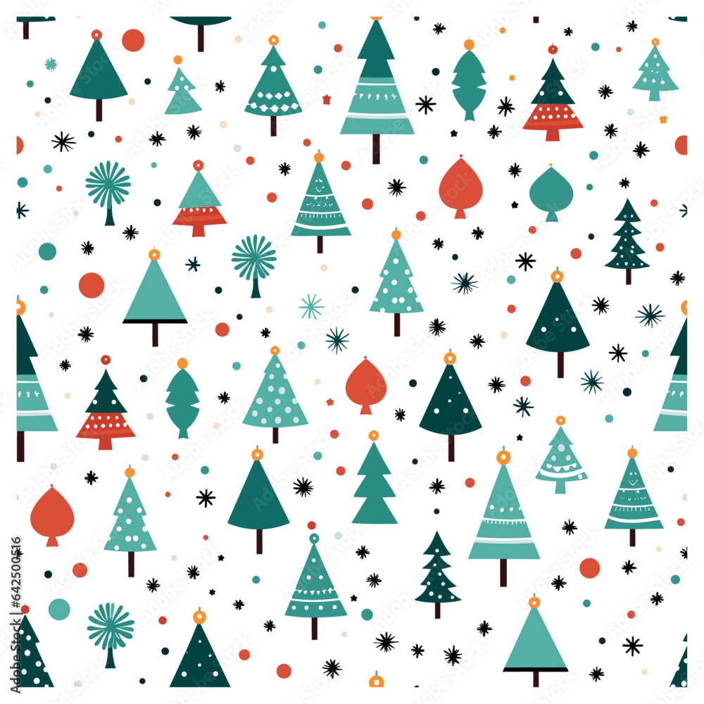 Christmas Seamless Pattern vector