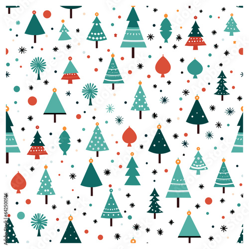 Christmas Seamless Pattern vector © MDMASUD