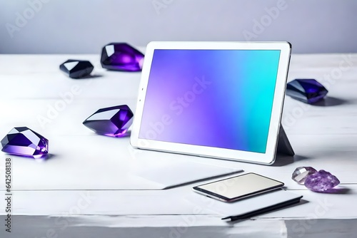 laptop and phone mockup design