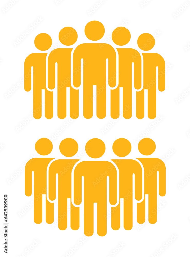 Symbol, ikona ludzi. Plik wektorowy Symbol, ikona ludzi. Plik wektorowy