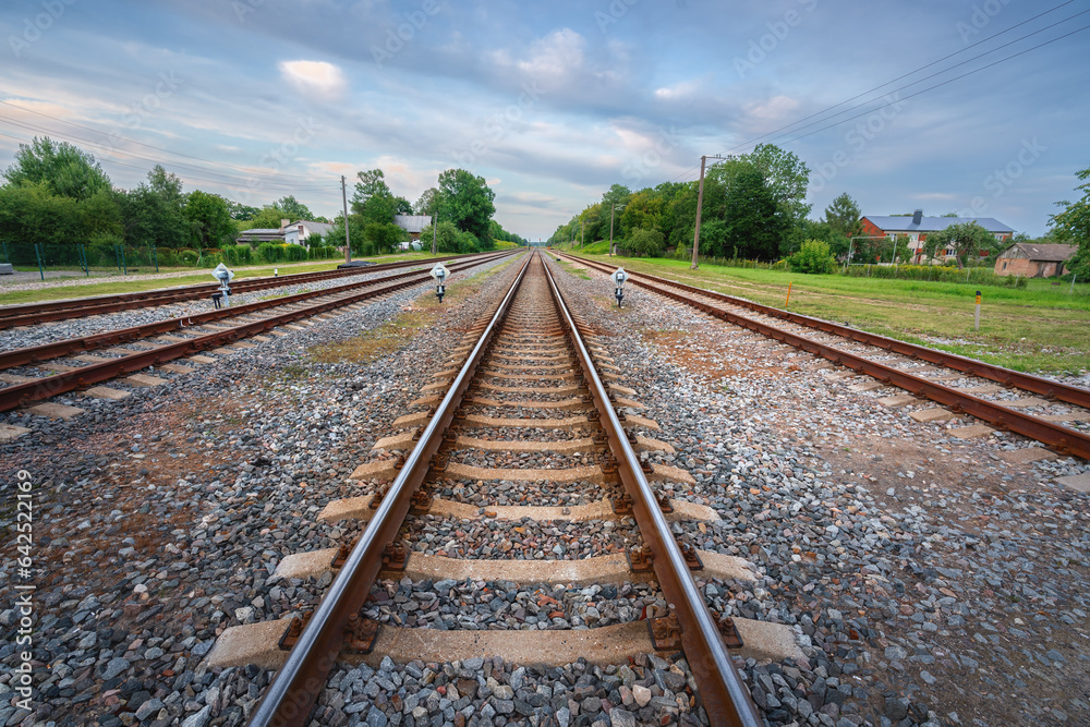 Railroad tracks - Sigulda, Latvia