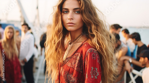 young adult woman, caucasia...