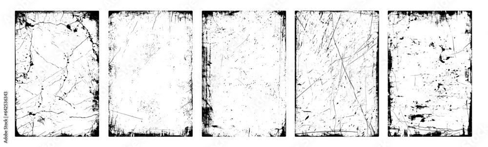 Old distressed grunge paper texture. Worn overlay urban distress scratched effect background. Ripped and crumpled pattern for poster or vinyl album cover. Rough, dirty, grainy vector mockup illustrati Old distressed grunge paper texture. Worn overlay urban distress scratched effect background. Ripped and crumpled pattern for poster or vinyl album cover. Rough, dirty, grainy vector mockup illustrati