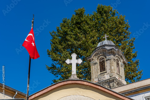 A view from the Ayia Efimia church in Istanbul photo