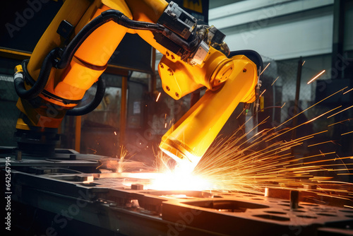 Robotic Welding in Industrial Environment