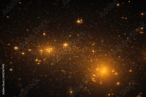 Cosmic Brilliance: Rim-Lit Particles
