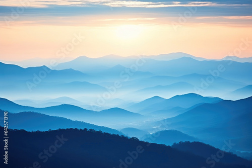 Spectacular Twilight in the Blue Ridge
