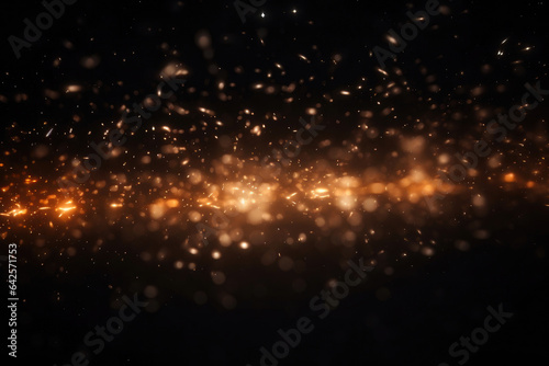 Mystical Stardust: Particle Effect Background