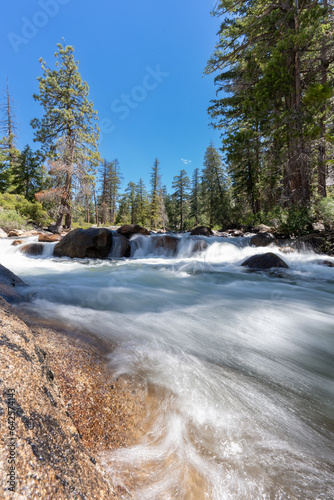 Waterfall in Yosemite, USA