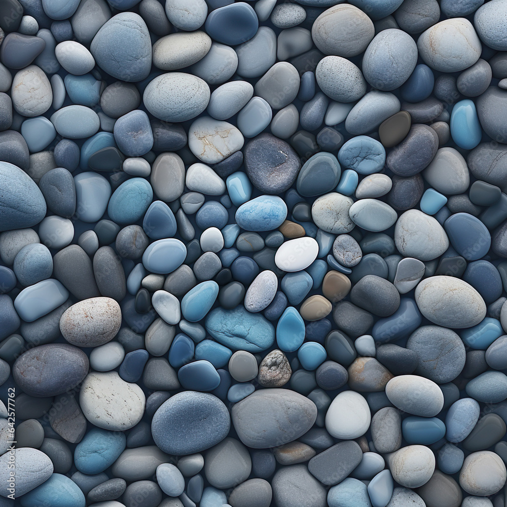 blue pebbles on the beach blue pebbles on the beach