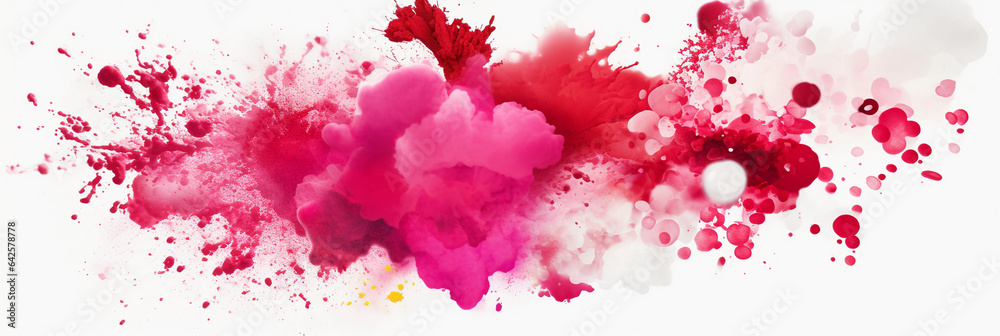 Jagged lines and splashes in shades of red, 3D textured, intense and chaotic Jagged lines and splashes in shades of red, 3D textured, intense and chaotic