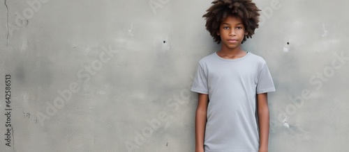 African American boy in pla...