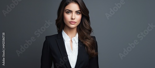 Confident businesswoman in ...