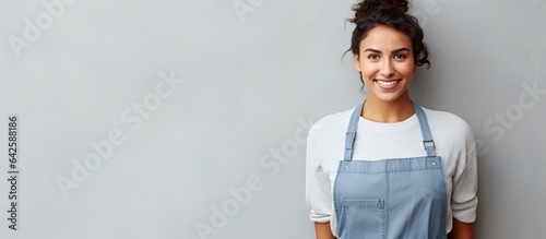 Attractive young lady weari...