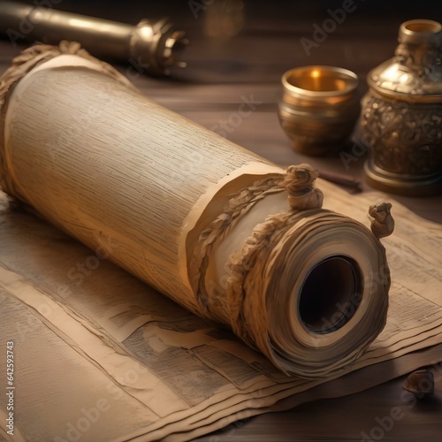 An ancient scroll containing secrets of the universe1