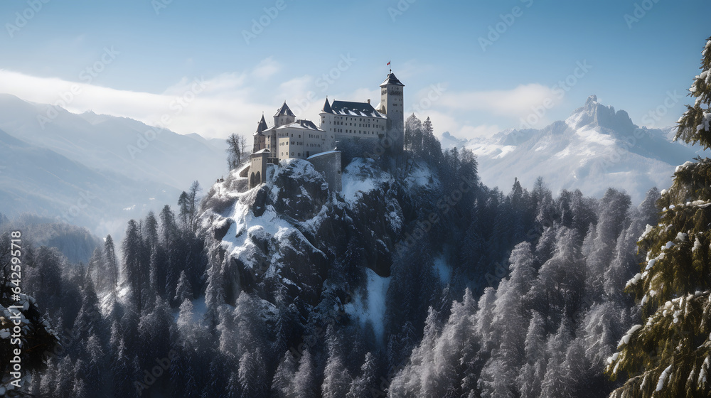 Beautiful realistic castle