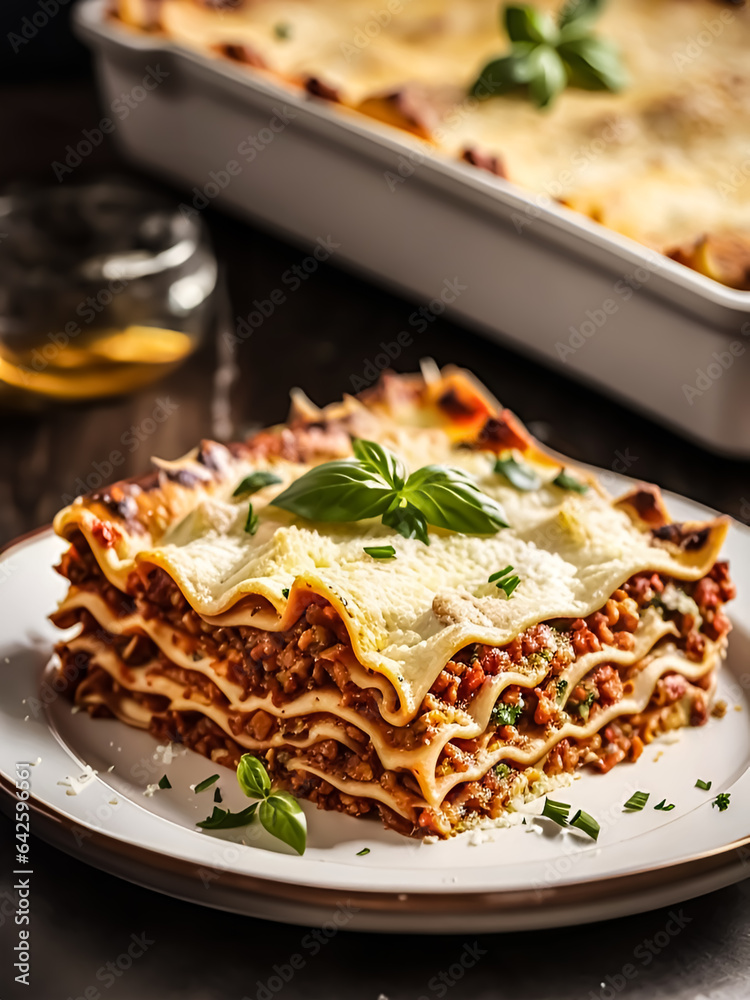 Lasagna is a classic Italian pasta dish that's beloved worldwide. It's known for its layers of pasta, rich tomato sauce, creamy béchamel or ricotta cheese, savory meat. Lasagna is a classic Italian pasta dish that's beloved worldwide. It's known for its layers of pasta, rich tomato sauce, creamy béchamel or ricotta cheese, savory meat.