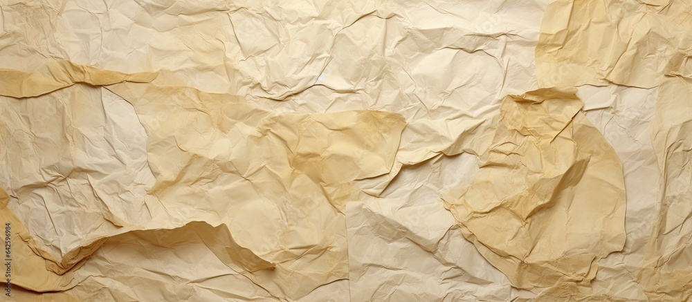 Artwork on a crumpled aged paper backdrop Artwork on a crumpled aged paper backdrop