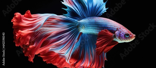 Close up photos of betta fish capture their tiny yet stunningly fierce nature © vxnaghiyev