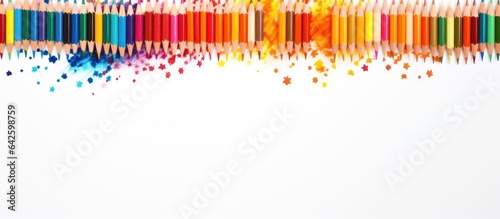 Colored pencils and shaving...