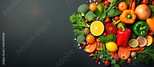 Fresh photo of a wholesome blend of raw vegetables