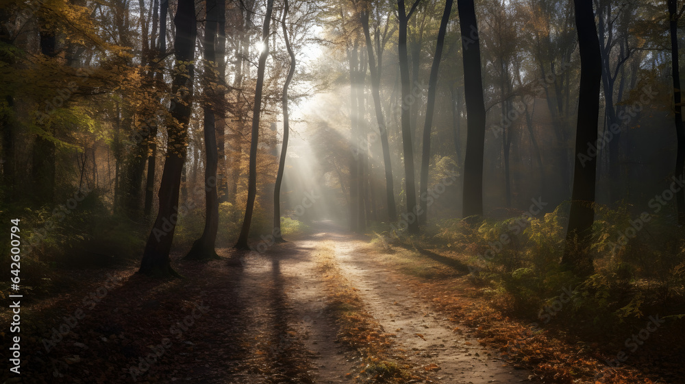 Beautiful realistic road Beautiful realistic road