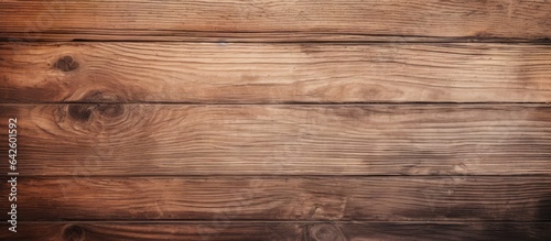 Wallpaper Mural Macro closeup of vintage rustic wooden table with grain texture offering empty template and copy space for abstract background or design Torontodigital.ca
