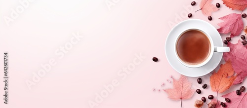 Minimal fall themed banner ...