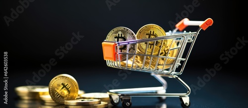 Shopping concept with mini ...