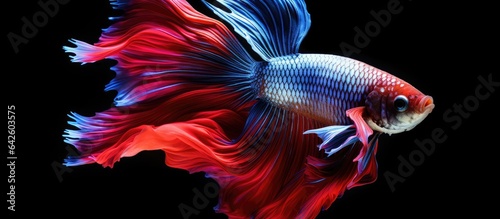 Siamese fighting fish in vi...