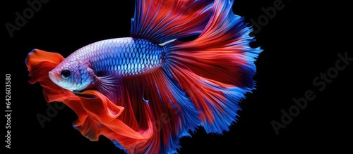 Siamese fighting fish in vi...