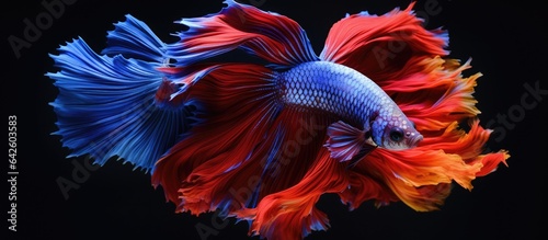 Siamese fighting fish in vi...