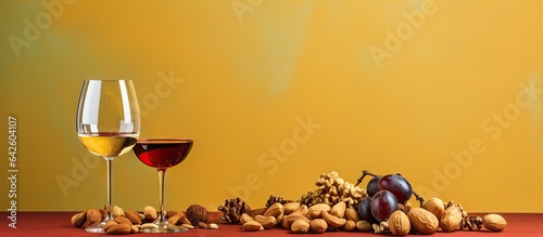 Tasty wine with nut accents...