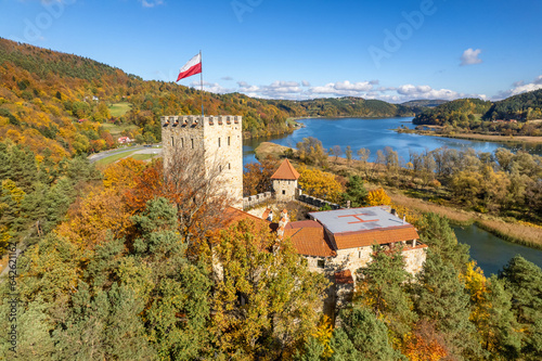 Medieval Tropsztyn castle in Lesser Poland Voivodeship, Poland photo