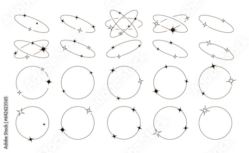 Y2k object pack. Retro futuristic set. Retro futuristic elements for design. Big collection of abstract graphic geometric symbols and objects in y2k style
