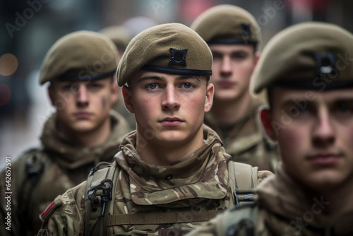 Person parade military army uniform photo