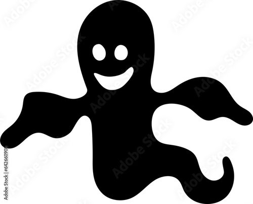 ghost silhouette spooky boo