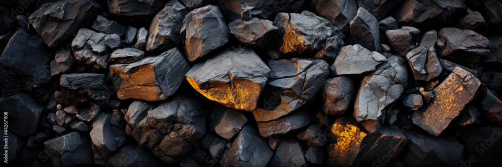Coal texture - Generative AI